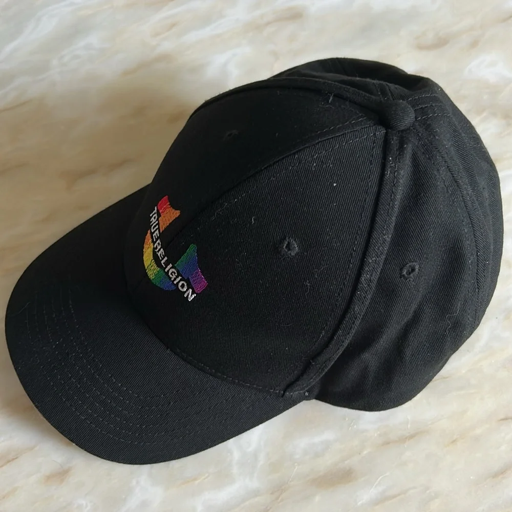 True Religion‎ Black Pride Adjustable Hat